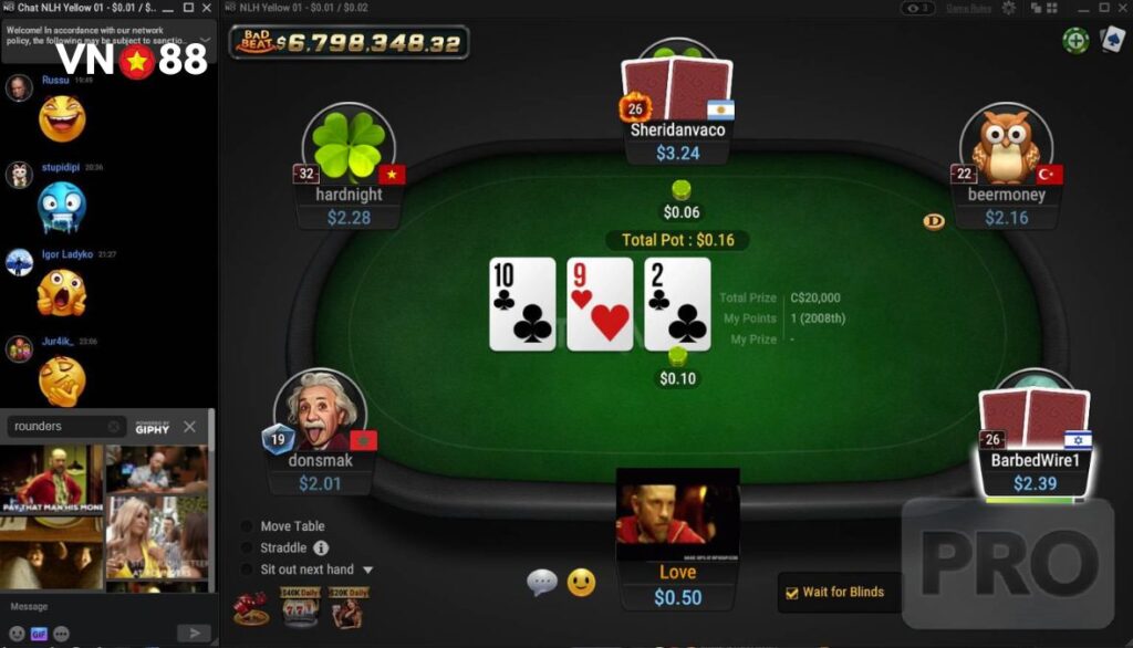 Cách chơi GG Poker