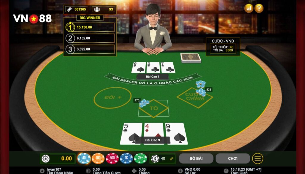 Cách chơi Poker 3 lá