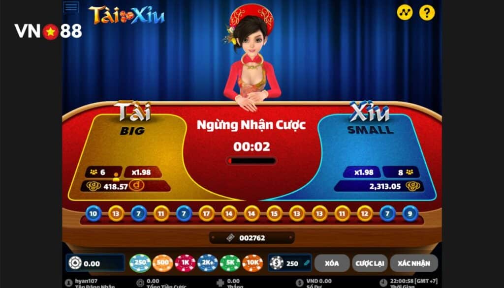 Cách chơi Tài xỉu