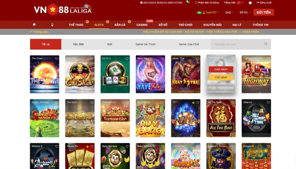 Đặc điểm AMB Slots