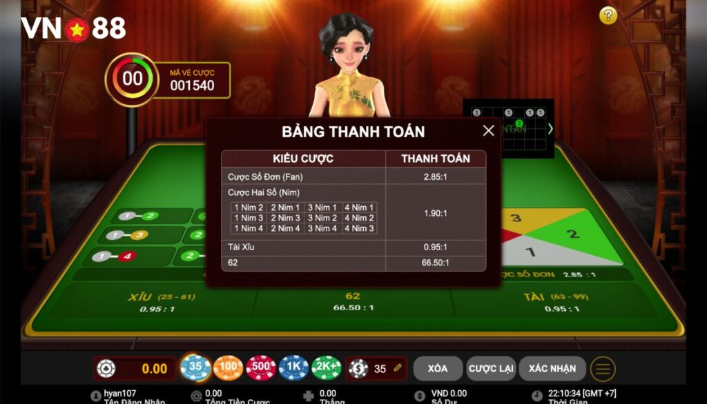 Fantan tại VN88