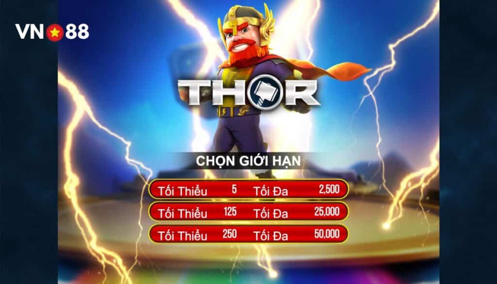 Chơi Thor tại VN88